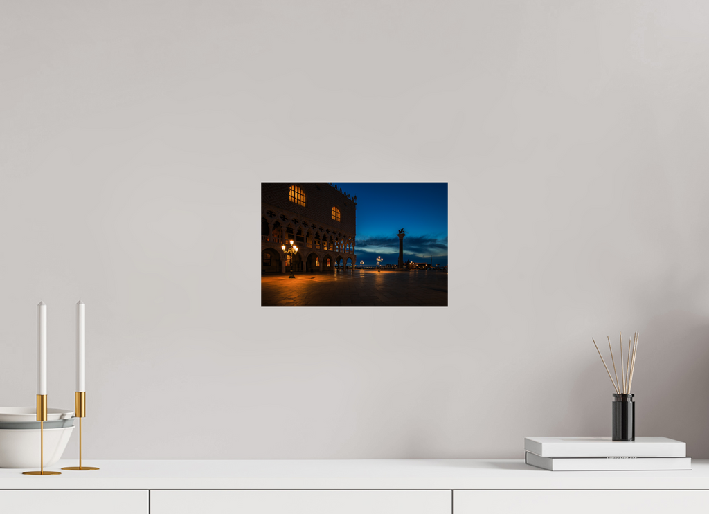 30 x 20 cm, Photo Print On Fuji Crystal DP II Dogenpalast bei Sonnenaufgang in Venedig