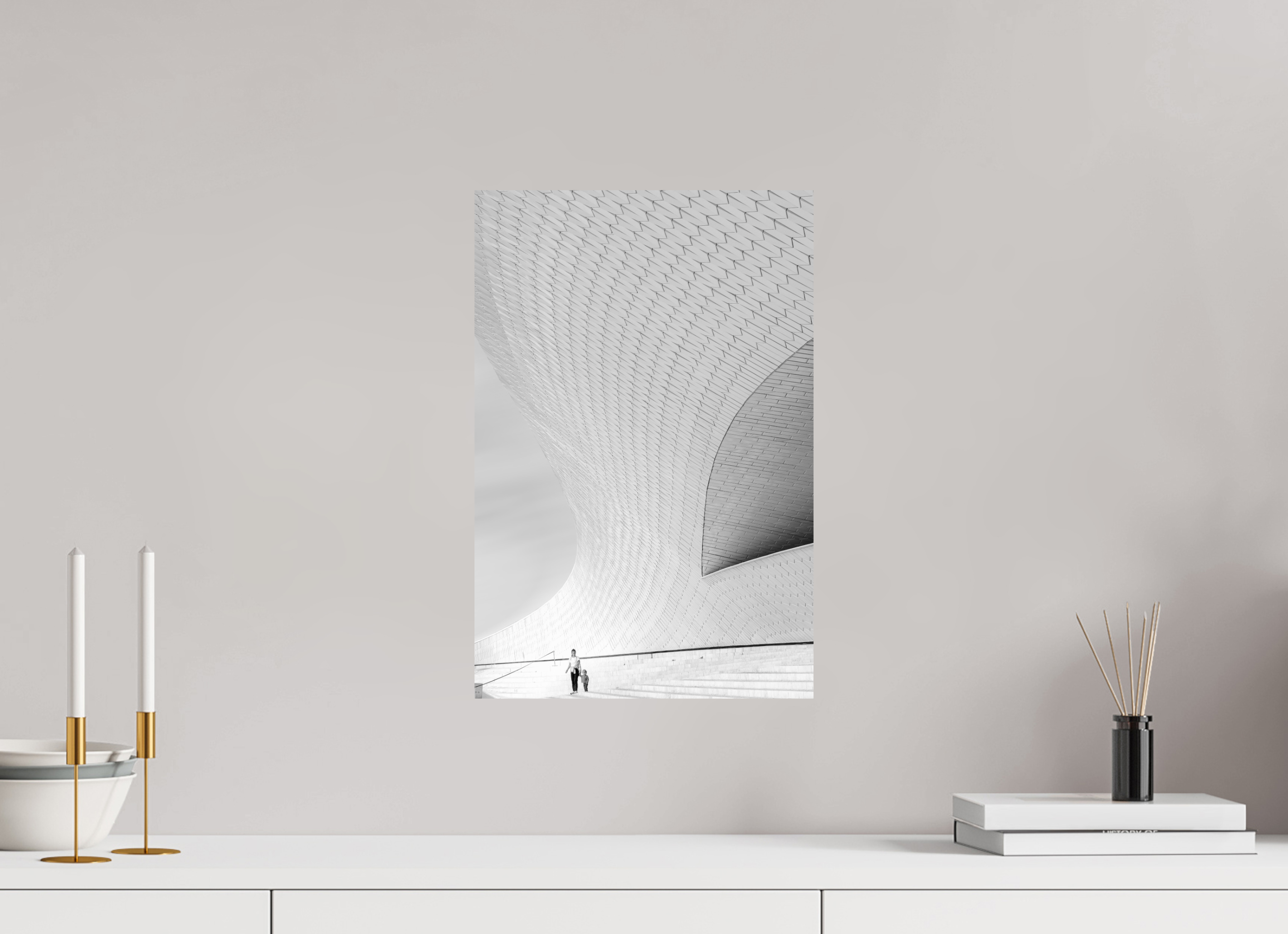 30 x 45 cm, Photo Print On Fuji Crystal DP II Street-Fotografie MAAT Museum – S/W Kunst online kaufen