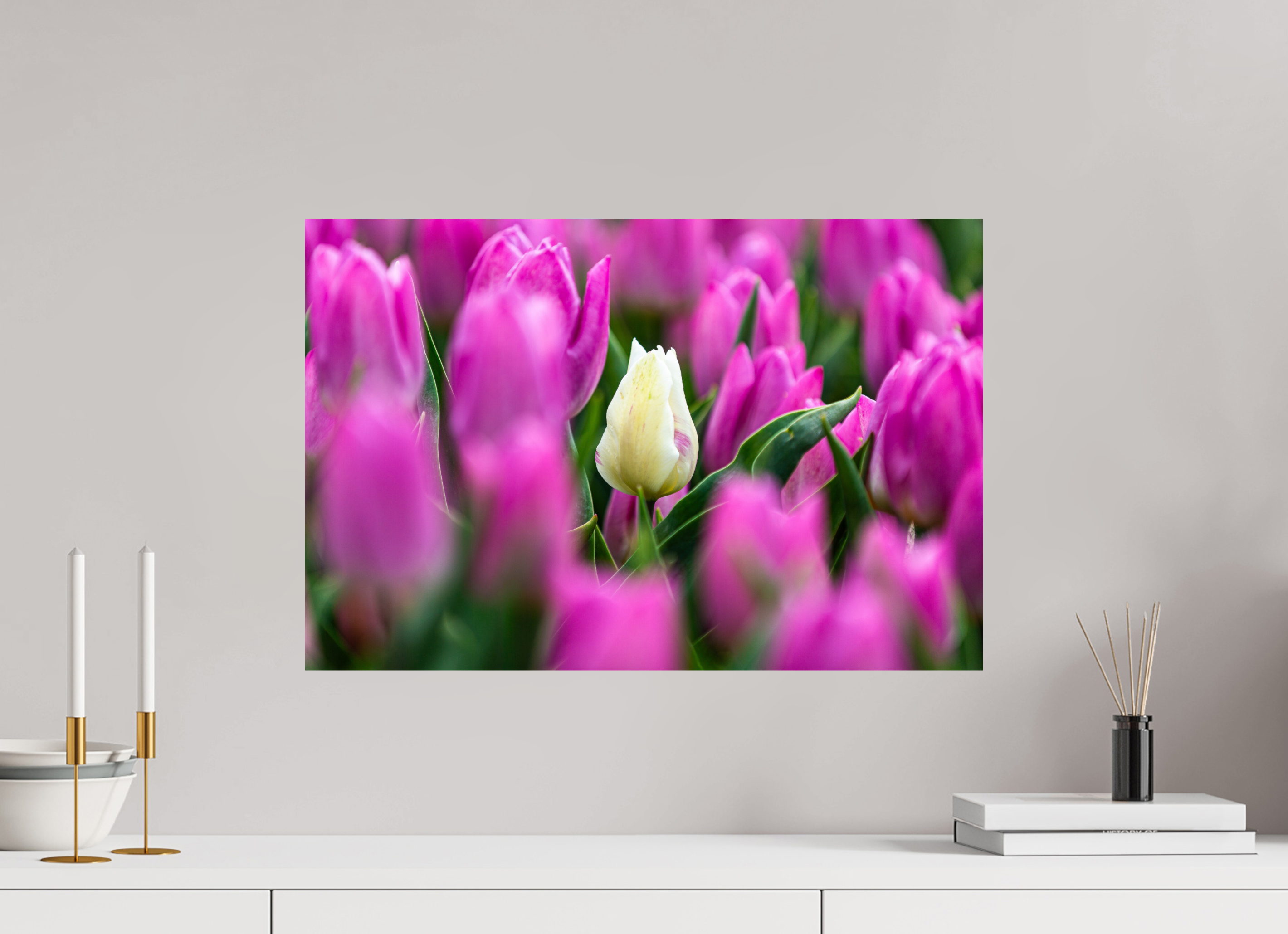 60 x 40 cm, Photo Print On Fuji Crystal DP II Der helle Moment in Violett