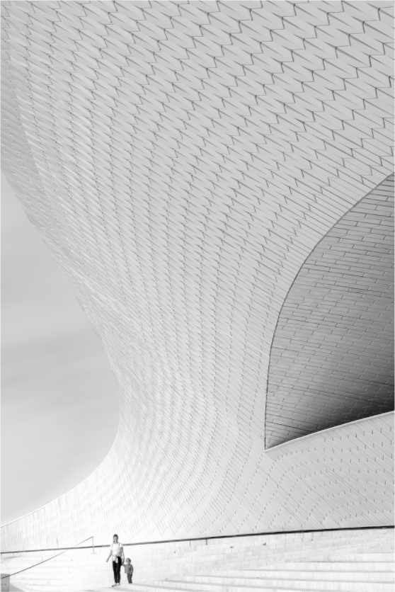 Main image Street-Fotografie MAAT Museum – S/W Kunst online kaufen